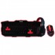 Approx appCOMBOO2 USB QWERTY Negro, Rojo APPCOMBOO2